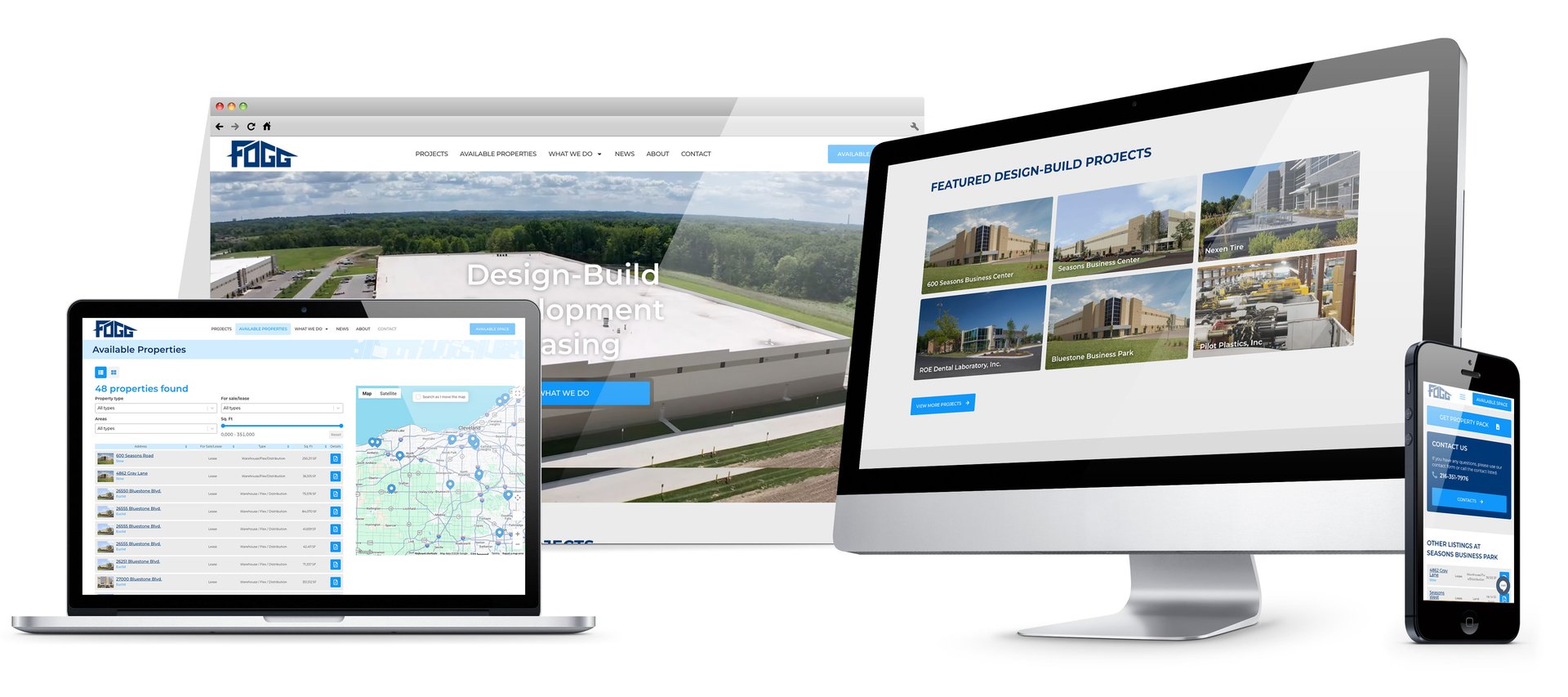 Ray Fogg Corporate Properties Website